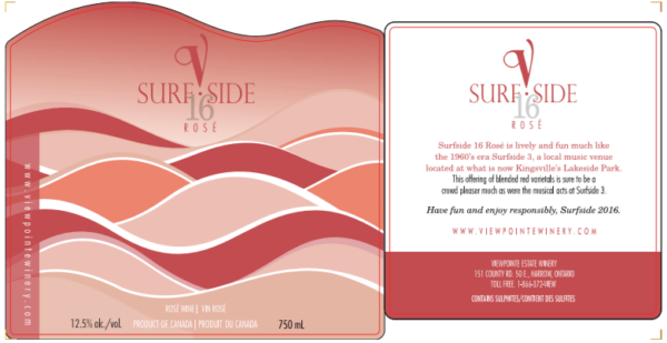 2016 Surfside Rosé - CASE of 12 - Image 2