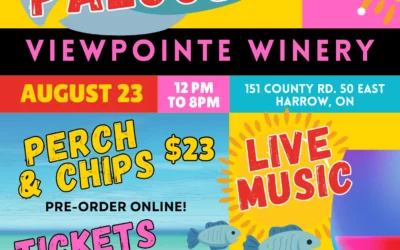 Save the Date – Perch-a-Palooza August 23rd